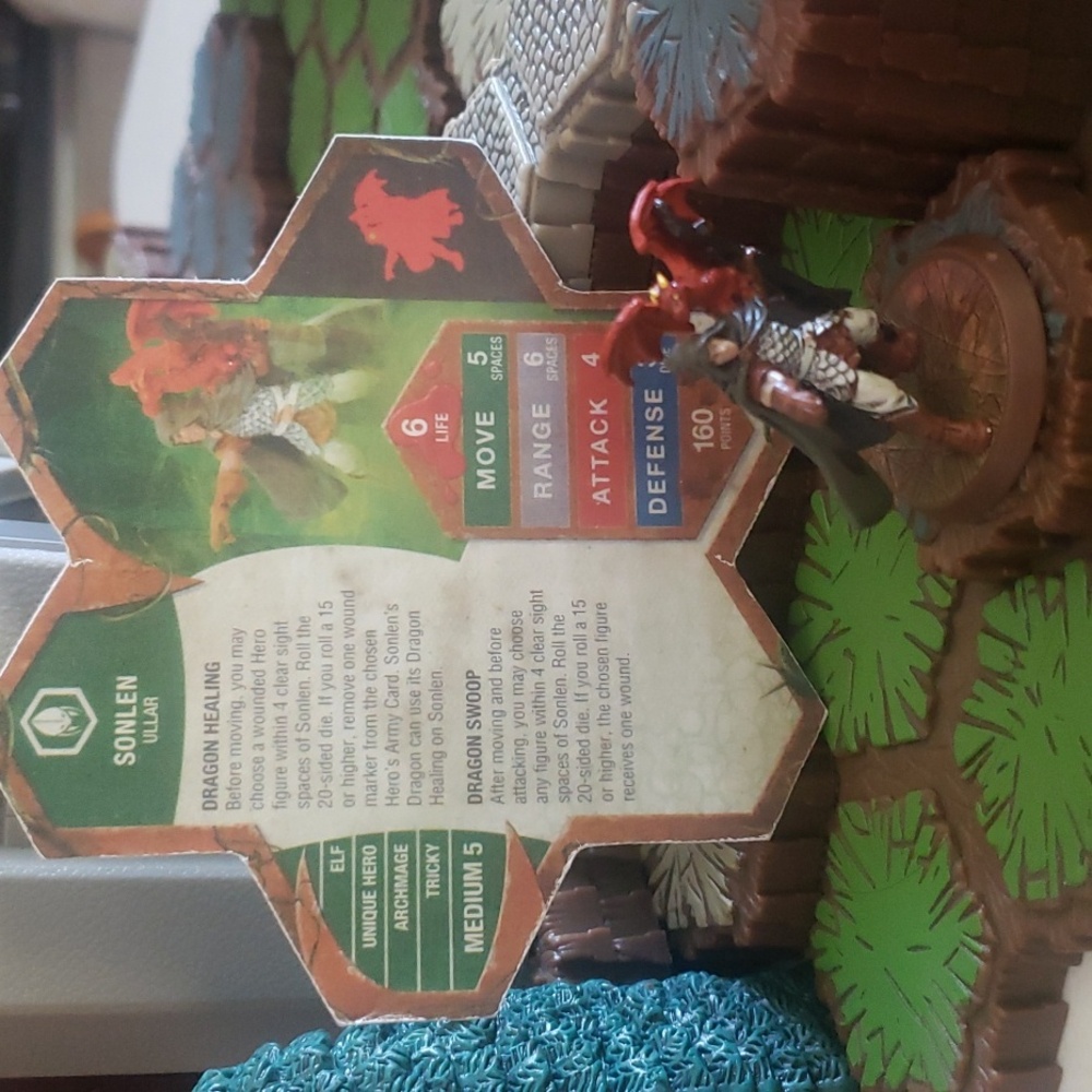 Heroscape Sonlen classic collectible figure